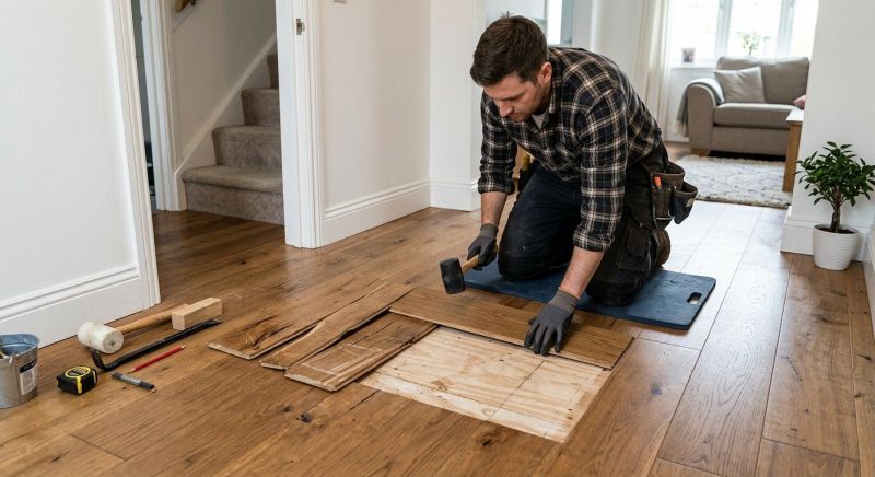 Engineered Floor Repair