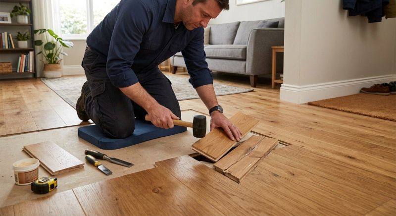 Engineered Floor Repair in Monument, CO