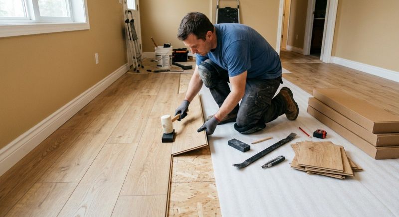 Laminate Floor Installation in Peyton, CO