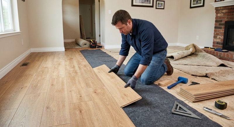 Laminate Floor Remodeling in Monument, CO