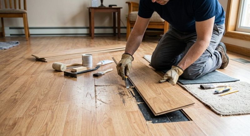 Laminate Floor Repair in Elizabeth, CO