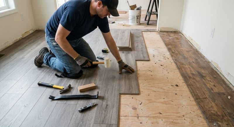 Laminate Floor Replacement in Larkspur, CO