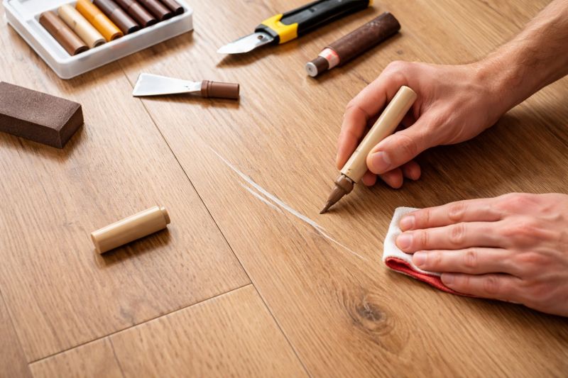 Laminate Floor Scratch Repair in Monument, CO