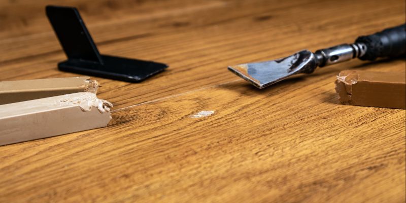 Laminate Floor Scratch Repair in Monument, CO