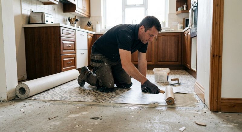 Linoleum Floor Installation in Elizabeth, CO