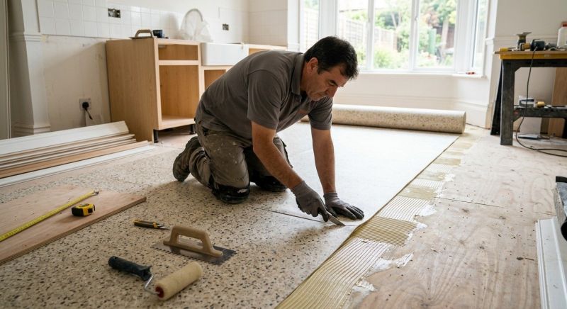 Linoleum Floor Installation in Teller County, CO