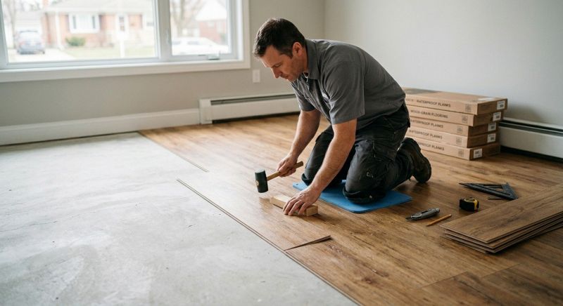 Linoleum Floor Installation in Woodland Park, CO
