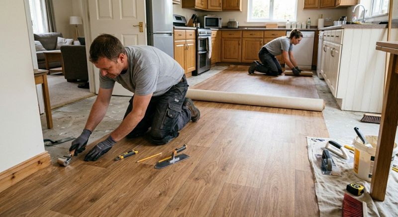 Linoleum Flooring Replacement in Monument, CO