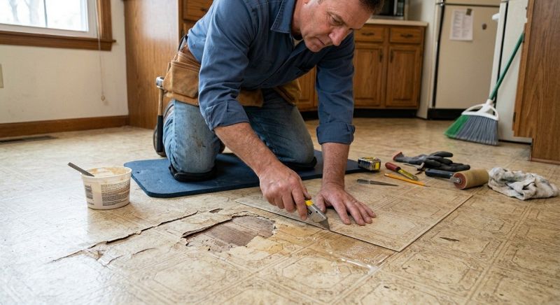 Linoleum Tile Repair in Monument, CO