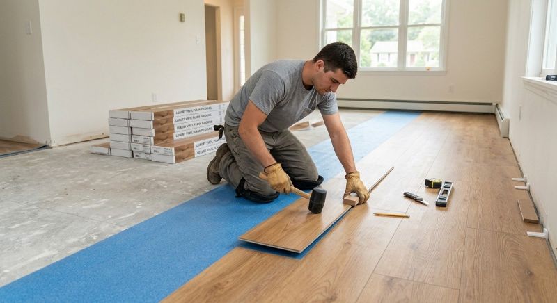 Lvt Flooring Installation in Castle Rock, CO