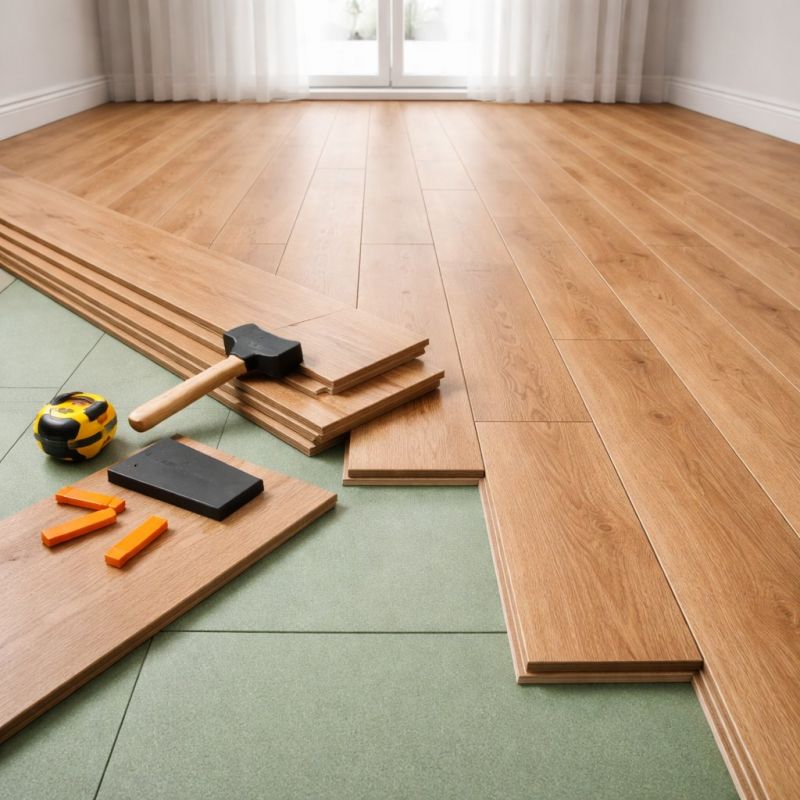 Plank Laminate Installation in Monument, CO