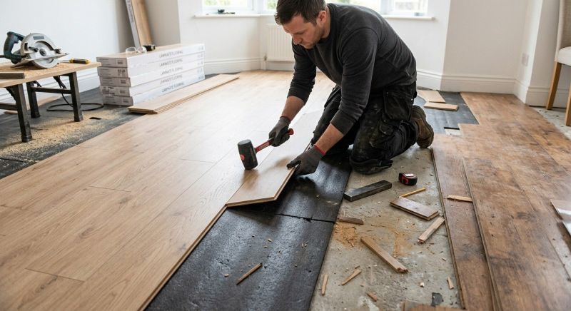 Plank Laminate Installation in Monument, CO