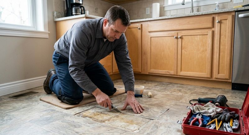 Sheet Flooring Repair in Monument, CO