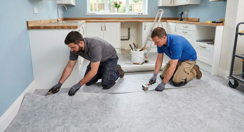 Sheet Linoleum Installation in Monument, CO