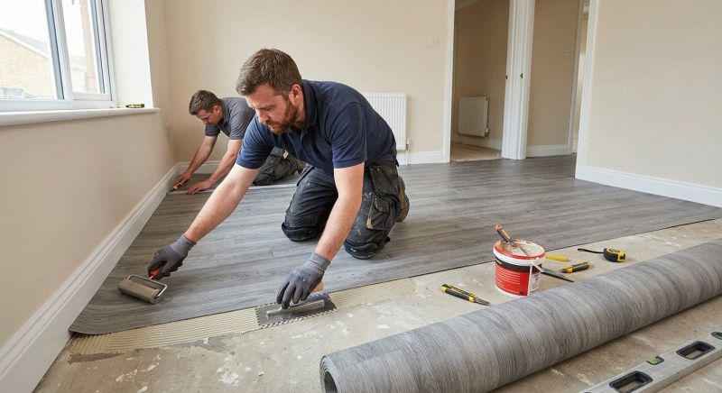 Sheet Linoleum Installation in Teller County, CO