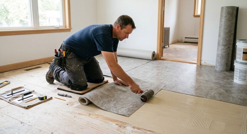 Sheet Vinyl Installation in Elbert, CO