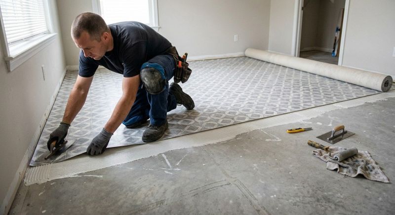 Sheet Vinyl Installation in Palmer Lake, CO