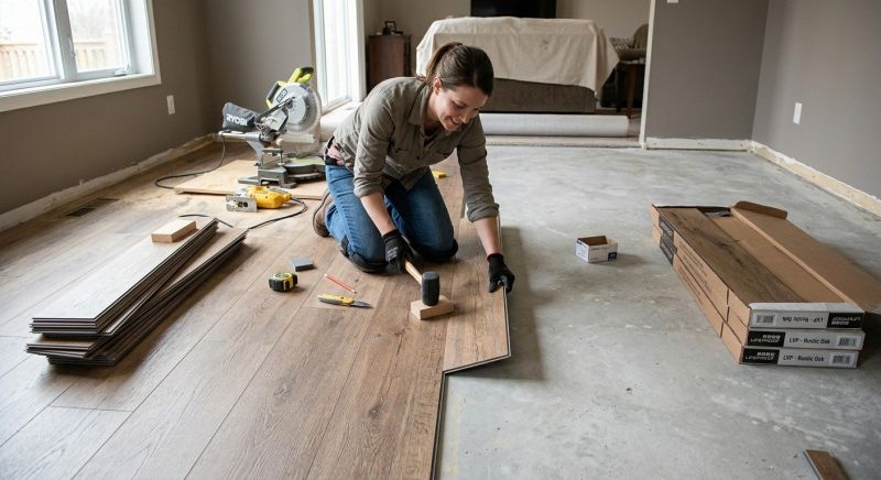 Vinyl Floor Remodeling in Monument, CO