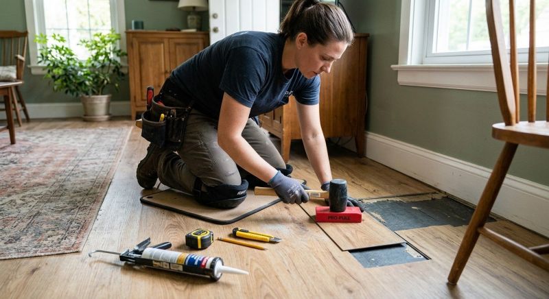 Vinyl Floor Repair in Monument, CO