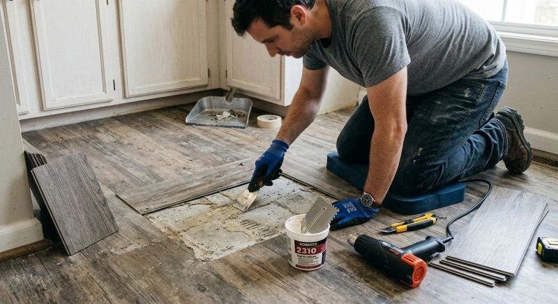 Vinyl Floor Repair in Monument, CO