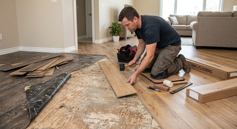 Vinyl Floor Replacement in Monument, CO