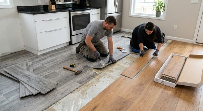 Vinyl Tile Replacement in Monument, CO