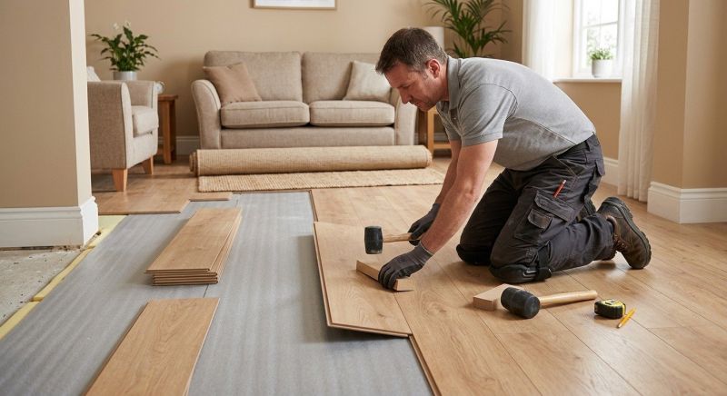 Wood Laminate Installation in Monument, CO